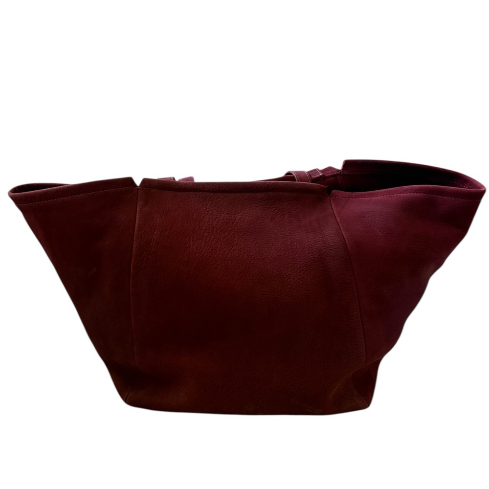 Madewell Slouchy Suede Carry All Shoulder Tote in Pinot Noir - Picture 12 of 15